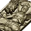 Serene Dragon Buddha Plaque