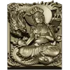 Serene Dragon Buddha Plaque