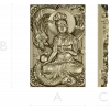 Serene Dragon Buddha Plaque