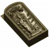 Serene Standing Buddha Relief STL
