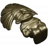 Feathered Guardian - detailed STL 3D model for CNC milling