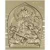 Бодхисаттва Лотос - рельефная 3D STL модель для ЧПУ