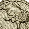 Бык в орнаментальной рамке - STL рельеф для ЧПУ