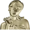Elysian Maiden Bust - STL 3D Model for CNC