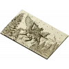 Valkyrie relief STL panel - high-detail 3D model for CNC