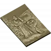 Veles with Bear - High-Relief CNC Panel STL