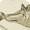 Wolf and Pup bas-relief STL for CNC