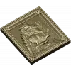 Wolf and Hare High-Relief Panel STL