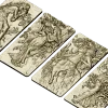 Four Seasons High-Relief Panels STL
