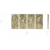 Four Seasons High-Relief Panels STL