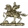 Gallant Rider - high-detail 3D STL model for CNC milling