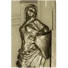 Вуаль во мраморе - барельефная 3D модель STL для ЧПУ