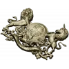 Royal Coat of Arms 3D STL model for CNC carving