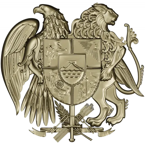 Armenian Coat of Arms STL 3D Relief for CNC