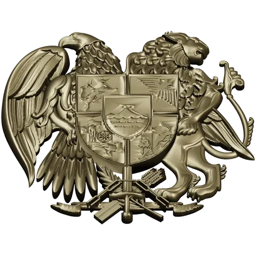 Armenian Coat of Arms STL 3D Relief for CNC