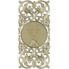 Golgotha Medallion Acanthus Panel - STL for CNC
