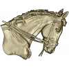 Horse head relief STL - high-detail 3D model for CNC carving