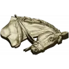 Horse head relief STL - high-detail 3D model for CNC carving