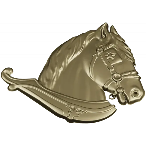 Голова лошади - STL 3D модель для ЧПУ