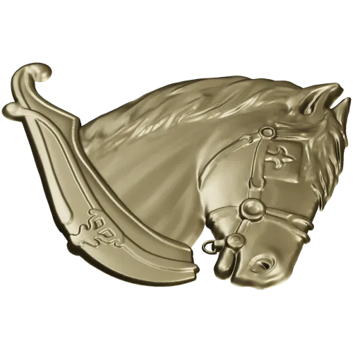 Голова лошади - STL 3D модель для ЧПУ