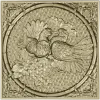 Рельефная панель "Парные голуби" - stl модель для ЧПУ