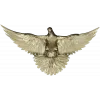 Soaring Dove Relief - 3D STL model for CNC milling