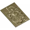 Гуань Гун с драконом - рельефная 3D модель (STL) для ЧПУ