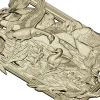 Geese on the Lake - high-relief STL panel for CNC