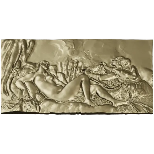 Dana bas-relief STL for CNC