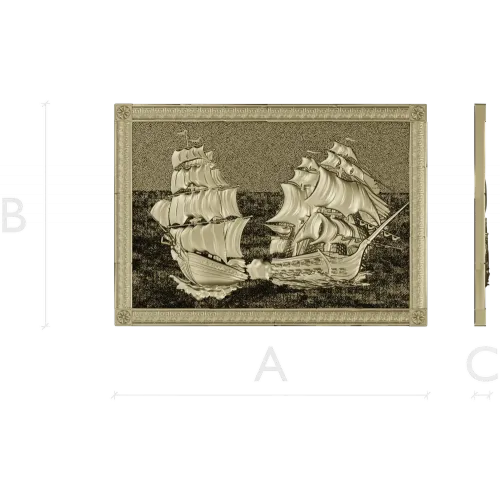 Twin Frigates Relief