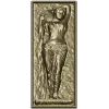 Рельефная панель "Нимфа с раковиной" - stl модель для ЧПУ