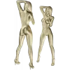 3D модель девушки в рельефе для ЧПУ - Грация