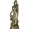 Нимфа в цветах - 3D модель STL для ЧПУ