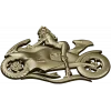 Motorcycle Muse - high-relief woman on sportbike STL