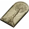 Sylvan Embrace - high-relief Girl-Tree 3D model STL for CNC