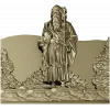 Морозный Странник - рельефная 3D модель STL для ЧПУ