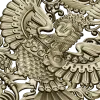 Ornate Winged Panel - STL 3D Model for CNC Carving