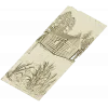 Forest Cabin Relief - STL 3D model for CNC carving