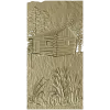 Forest Cabin Relief - STL 3D model for CNC carving