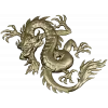 Oriental Dragon Relief STL for CNC Milling