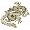 Oriental Dragon Relief STL for CNC Milling