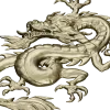 Oriental Dragon Relief STL for CNC Milling