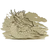 Драконий берег - 3D рельеф для ЧПУ (STL)