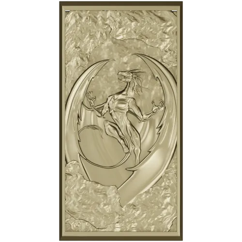 Dragon Ascendant - high-relief 3D model STL for CNC