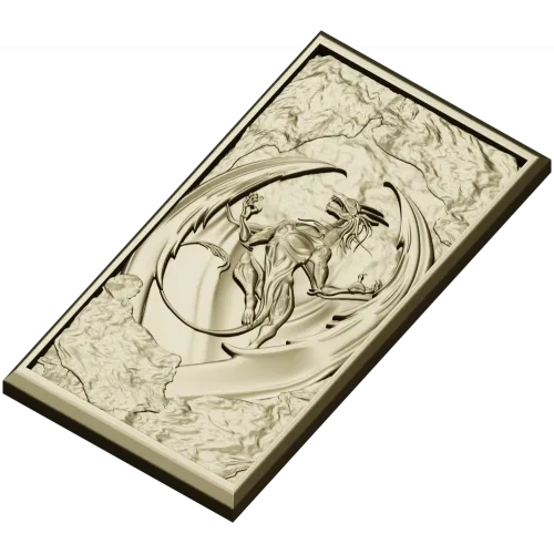Dragon Ascendant - high-relief 3D model STL for CNC