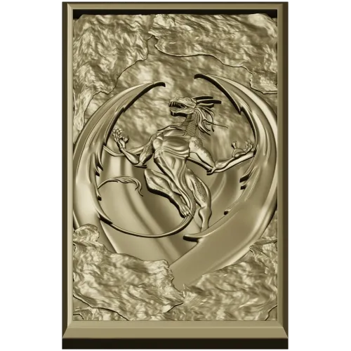Dragon Ascendant - high-relief 3D model STL for CNC