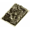 Imperial Dragon Relief - detailed 3D STL panel for CNC
