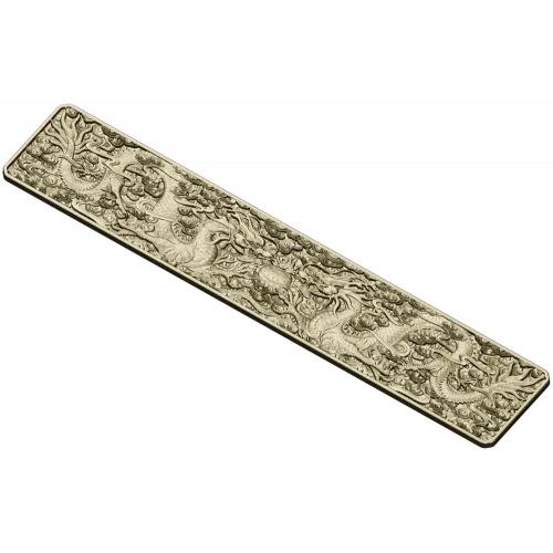 Twin Dragon Frieze - STL 3D model for CNC carving
