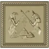 Анкх и Стражи - 3D панно в формате STL для ЧПУ