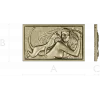 Egyptian Reclining Lady with Cat - STL Relief for CNC